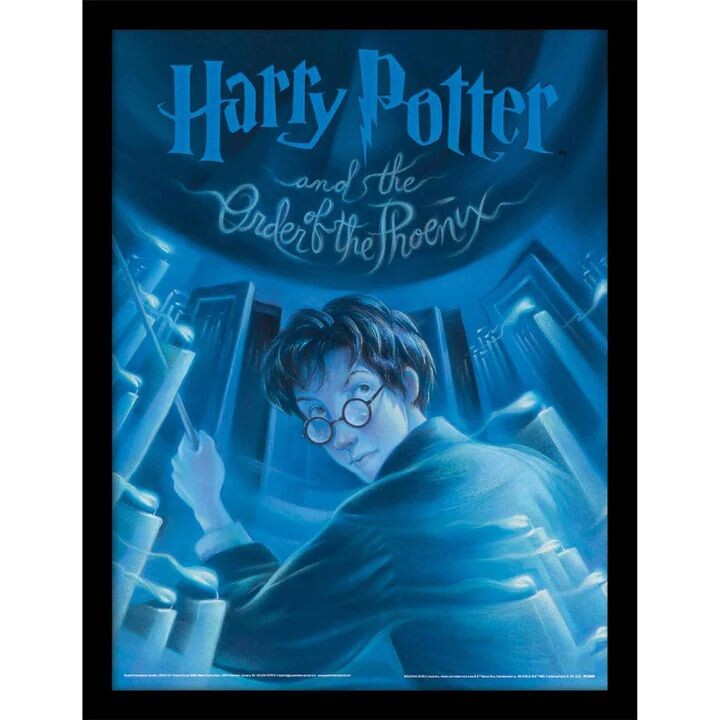 Framed Poster Harry Potter - The Order of the Phoenix Book