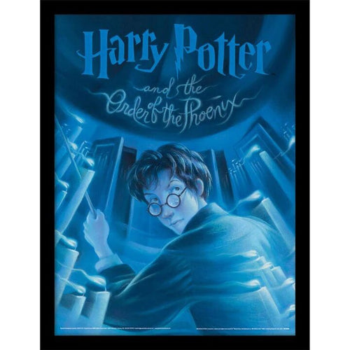 Framed Poster Harry Potter - The Order of the Phoenix Book