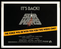 Star Wars – Early Re-Release Poster, Tom Jung Artwork (22" x 28")